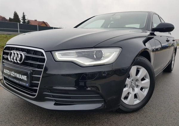 Audi A6 cena 73000 przebieg: 122000, rok produkcji 2013 z Borne Sulinowo małe 781